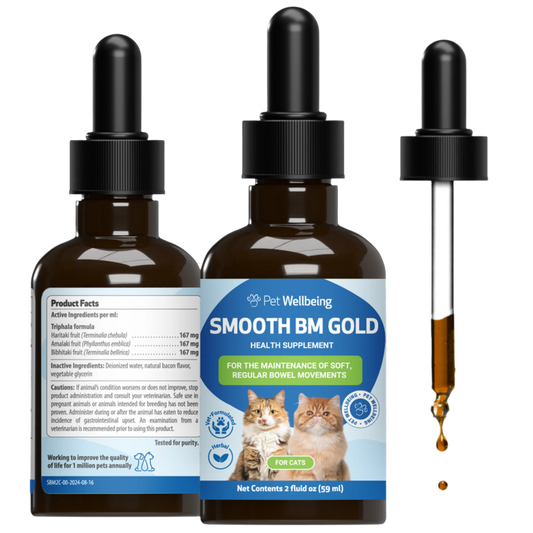 Smooth BM Gold - Supports Healthy Bowel Movements in Cats