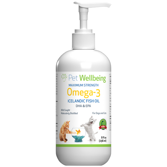 Omega-3 Icelandic Fish Oil - Fatty Acids EPA & DHA for Dogs