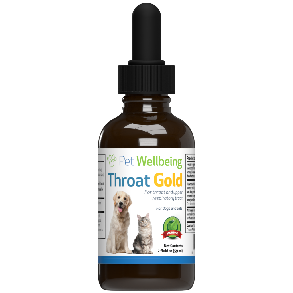 Throat Gold Soothes Throat Irritation in Cats Pet Wellbeing