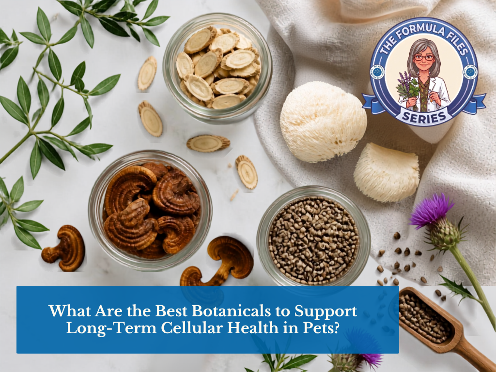 What Are the Best Botanicals to Support Long-Term Cellular Health in Pets?