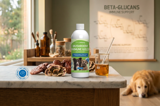 How Do Medicinal Mushrooms Support a Dog's Normal Immune System?