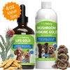 More Mushrooms Kit for Dogs - Complementary and Alternative Care Immune and Antioxidant Support- Value Size