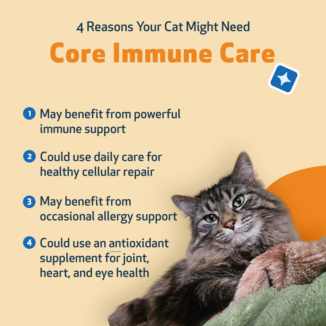 CORE IMMUNE CARE - Daily Antioxidant Support for Cats | Pet Wellbeing