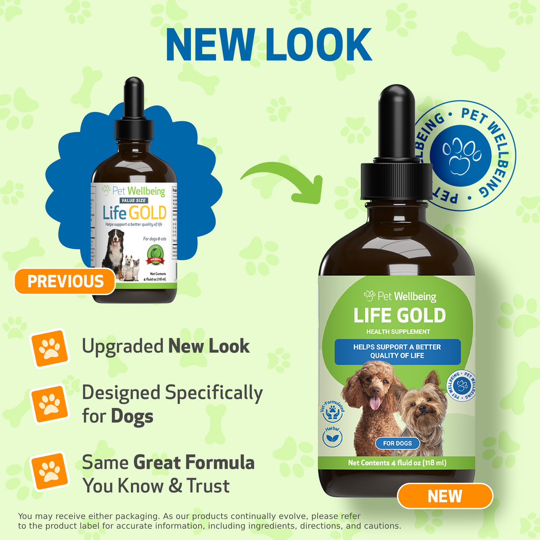 Life Gold - Immune, Antioxidant, and Detoxification Support for Dogs ...