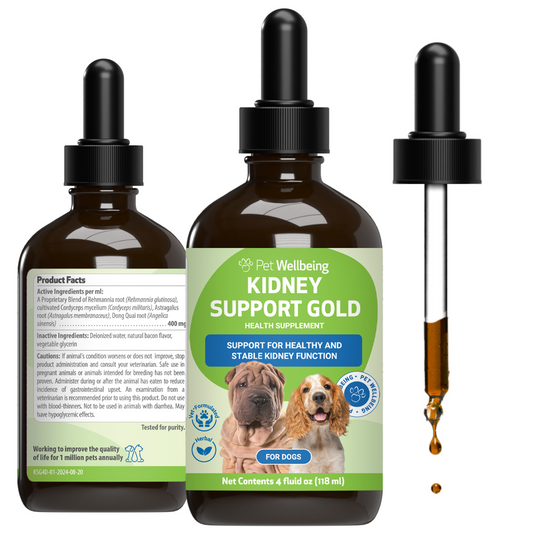 Kidney Support Gold - for Healthy Kidney Function in Dogs