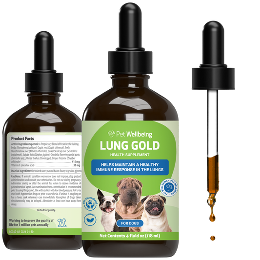 Lung Gold - Lower Respiratory Tract Support for Dogs