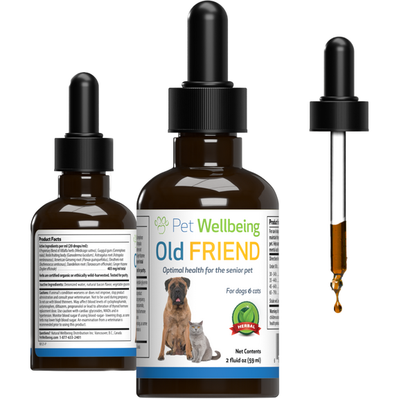 Old Friend - Immune System & Joint Health for Senior Cats
