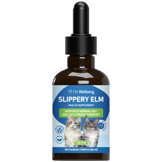 Slippery Elm - for Healthy Digestive Tract and Throat Tissue in Cats