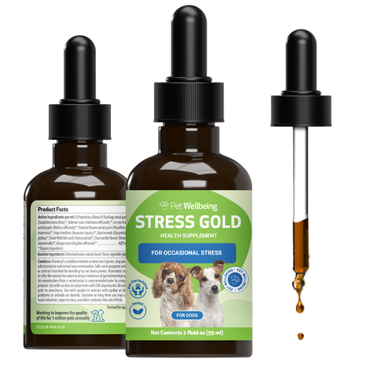 Stress Gold - for Occasional Moments of High Stress in Dogs