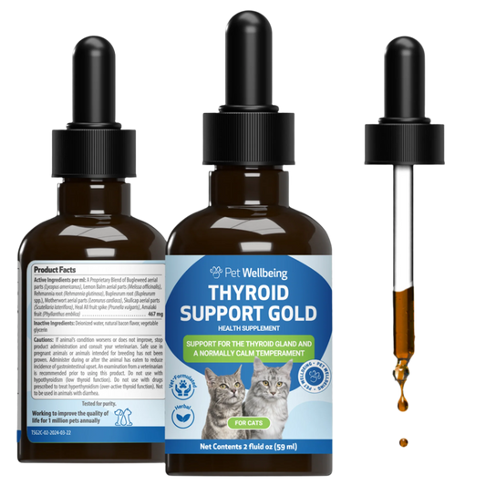 Thyroid Support Gold - Supports Healthy Thyroid Gland Function in Cats