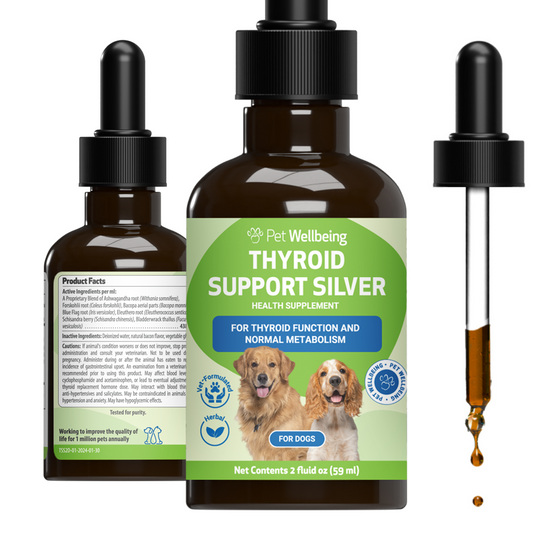 Thyroid Support Silver - Supports Balanced Thyroid Function in Dogs ...