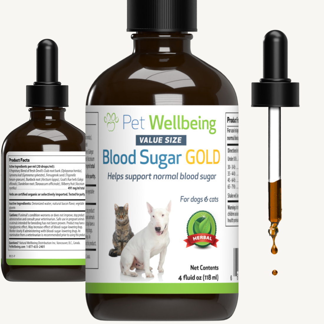 Blood Sugar Gold for Dog Blood Sugar Support Pet Wellbeing