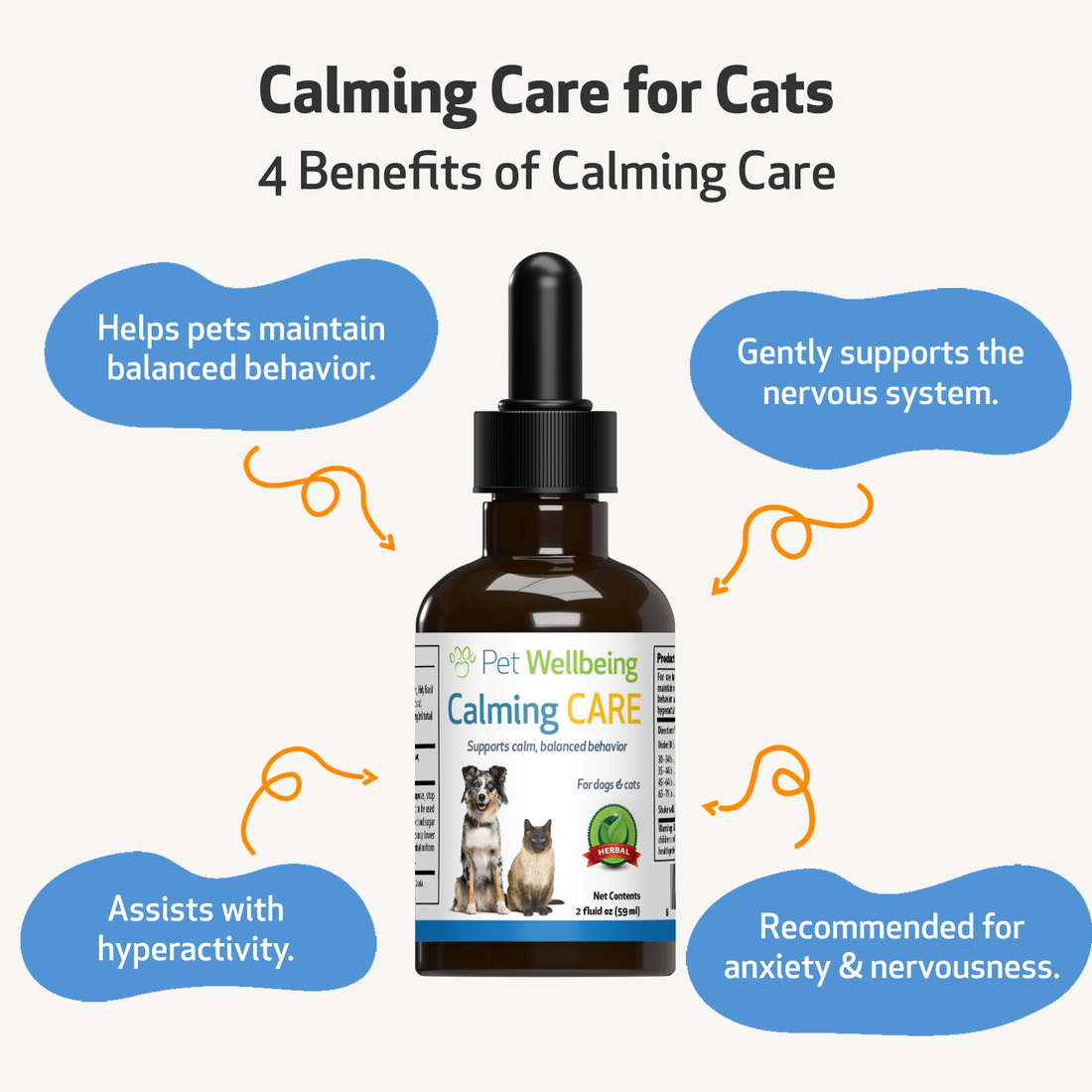 Pet wellbeing calming care outlet