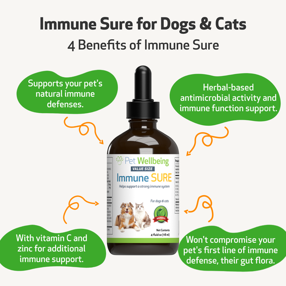 Immune SURE - for Canine Immune System Support | Pet Wellbeing