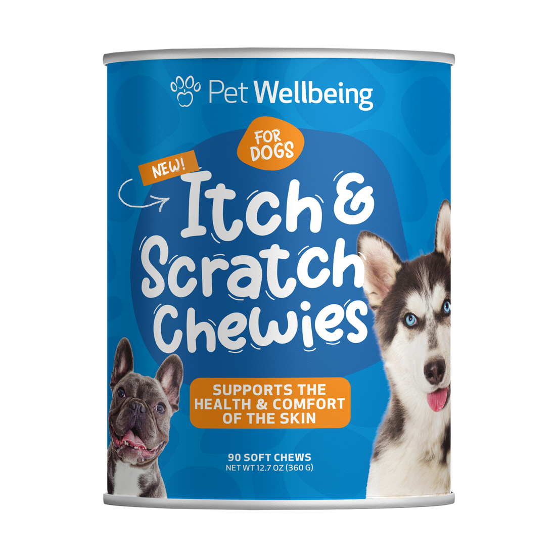 Itch & Scratch Chewies for Dogs Pet Wellbeing